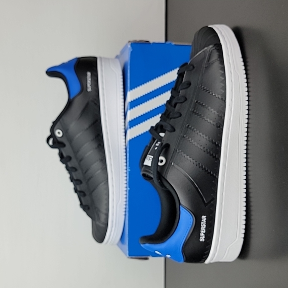 adidas Other - Adidas Originals Superstar OT Tech Sneakers Black White Blue Men's Shoes